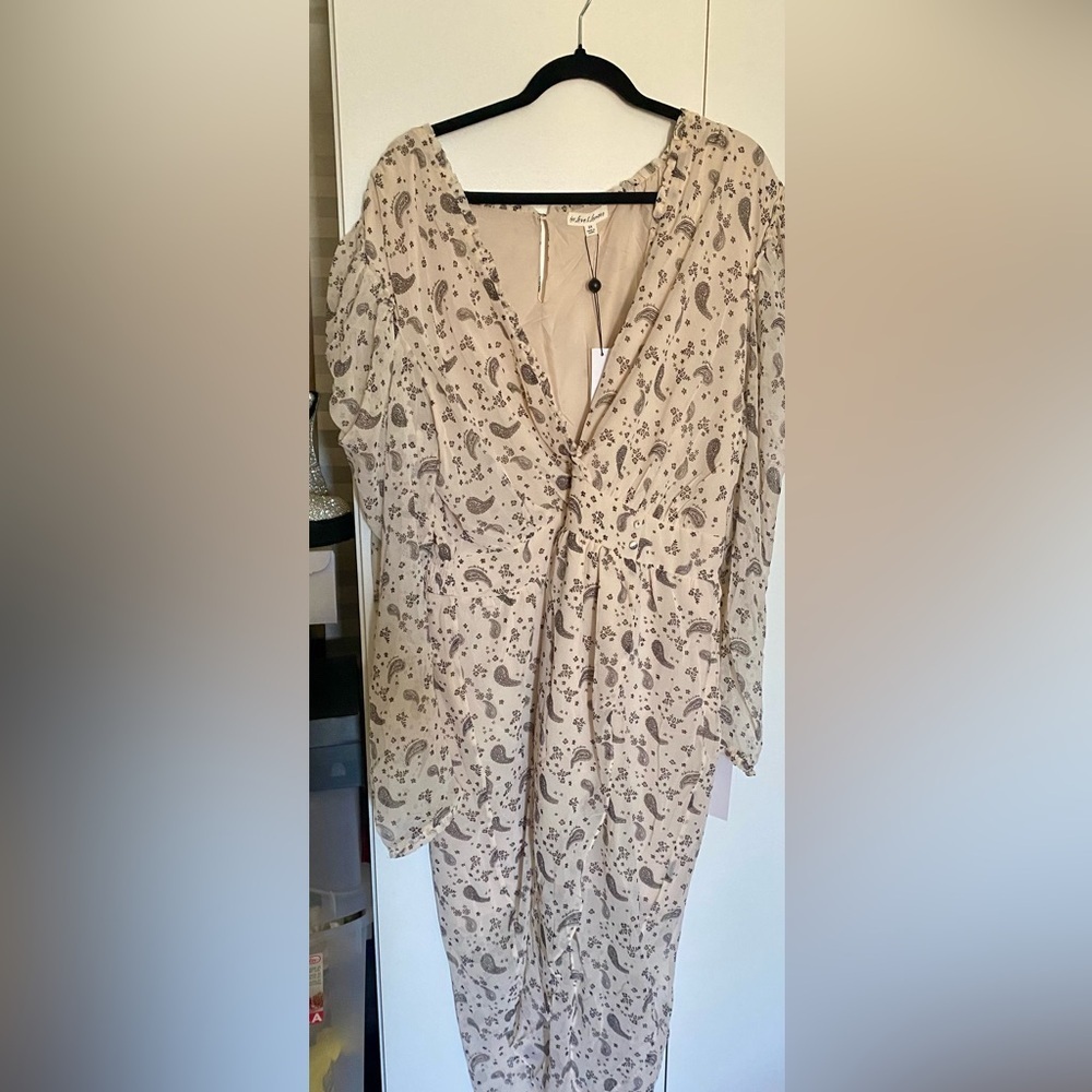 NWT 🍋 For Love & Lemons Paisley Dress Size 2x - Picture 4 of 9